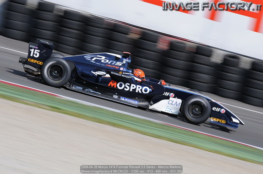 2008-04-26 Monza 1474 Formule Renault 3.5 Series - Marcos Martines